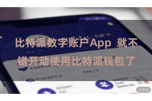 比特派数字账户App 就不错开动使用比特派钱包了
