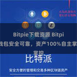 Bitpie下载资源 Bitpie钱包安全可靠，资产100%自主掌控