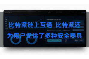 比特派链上互通  比特派还为用户提供了多种安全器具