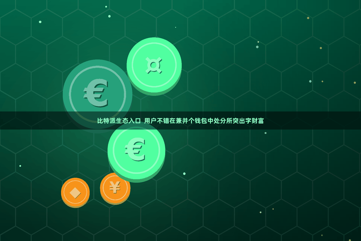 比特派生态入口  用户不错在兼并个钱包中处分所突出字财富
